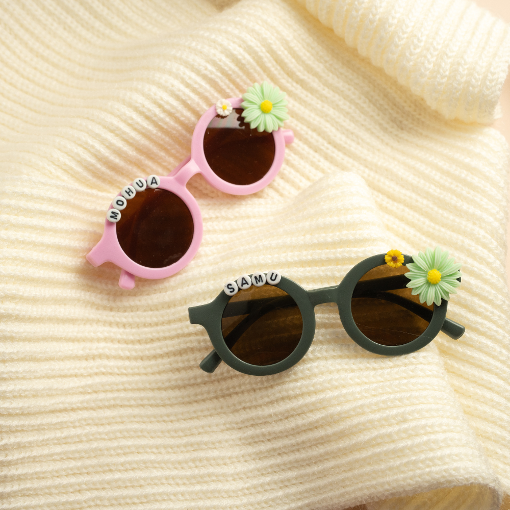 Personalized Double Charm Kids Sunglasses (Unisex)