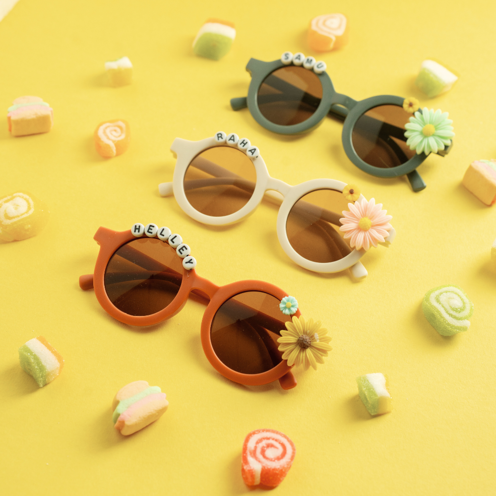 Personalized Double Charm Kids Sunglasses (Unisex)