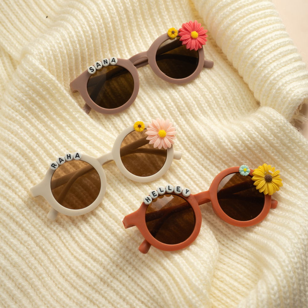Personalized Double Charm Kids Sunglasses (Unisex)