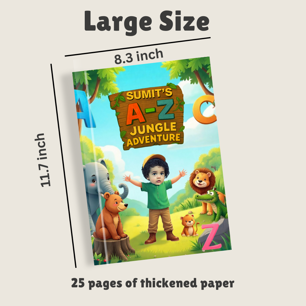My First ABCs Adventure – Personalised Children’s Alphabet Book