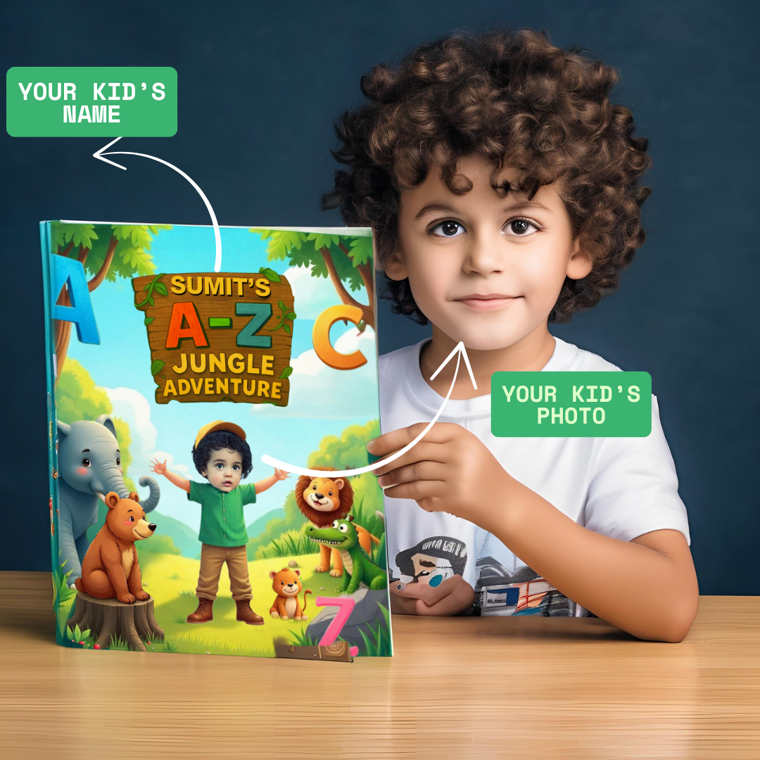 My First ABCs Adventure – Personalised Children’s Alphabet Book
