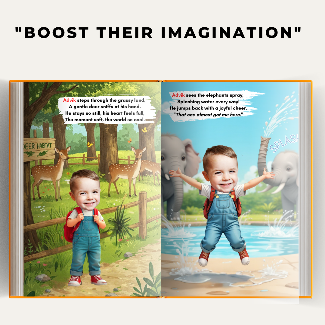 Personalized Kids' Book – Amazing Zoo Adventure