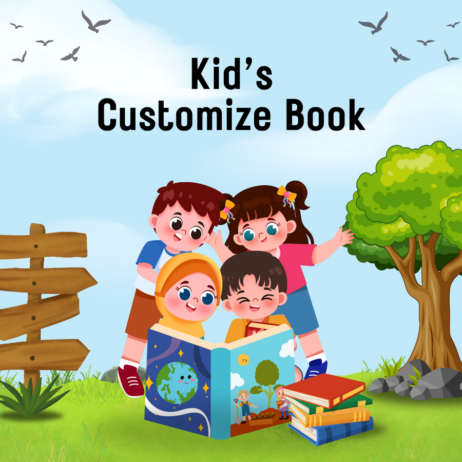 Kids Customize Book