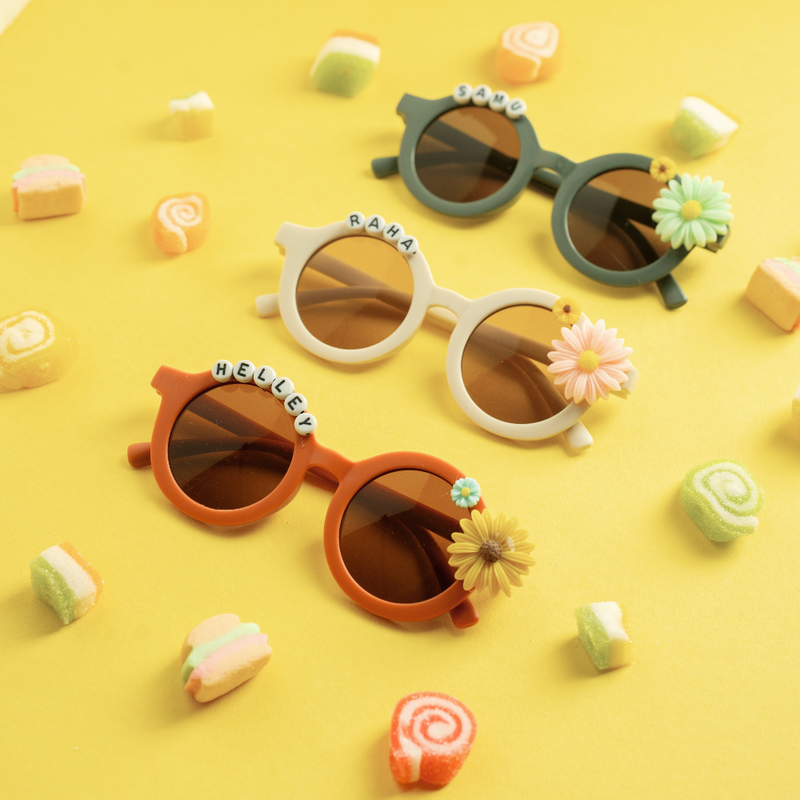 Personalized Double Charm Kids Sunglasses (Unisex)