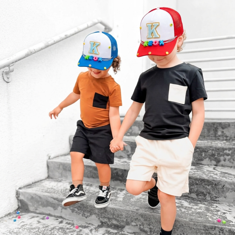 Little Hero Personalized Trucker Cap