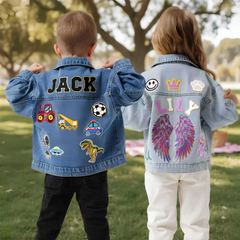 Personalized Kids Denim Jacket