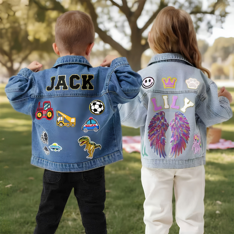 Personalized Kids Denim Jacket