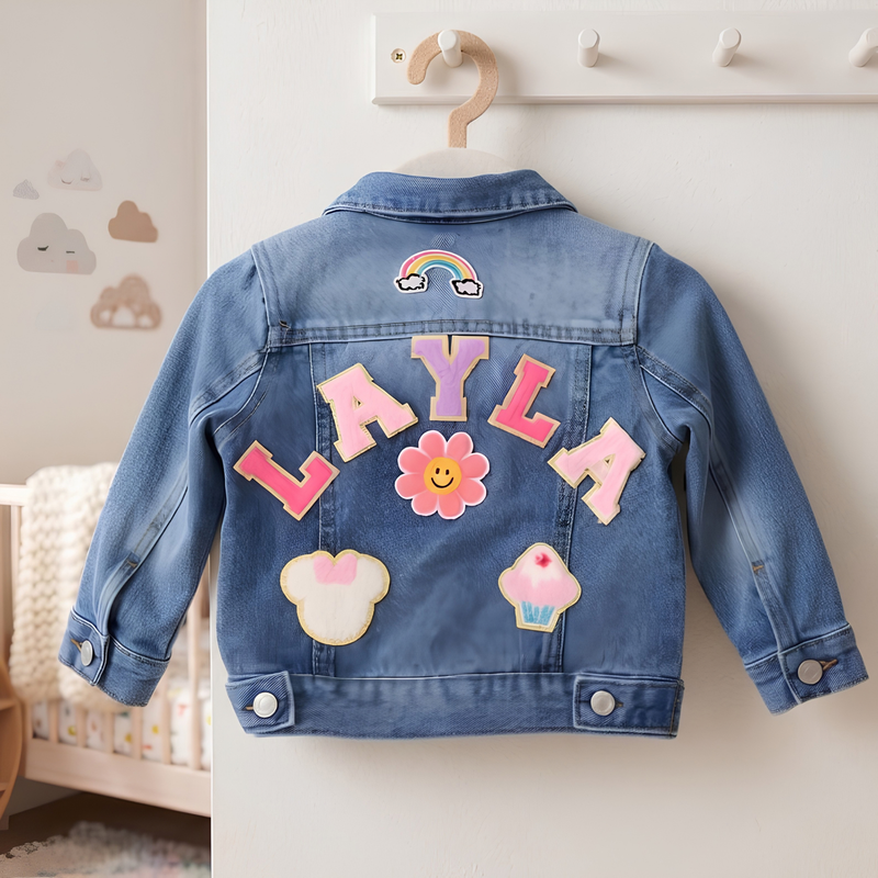 Personalized Kids Denim Jacket