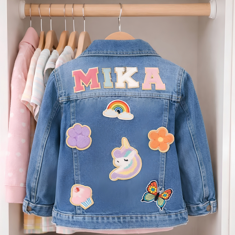 Personalized Kids Denim Jacket