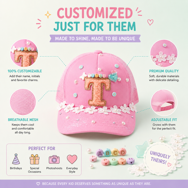 Customized Princess Pearl Cap