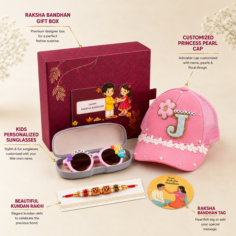 Customized Raksha Bandhan Gift Hamper For Sister