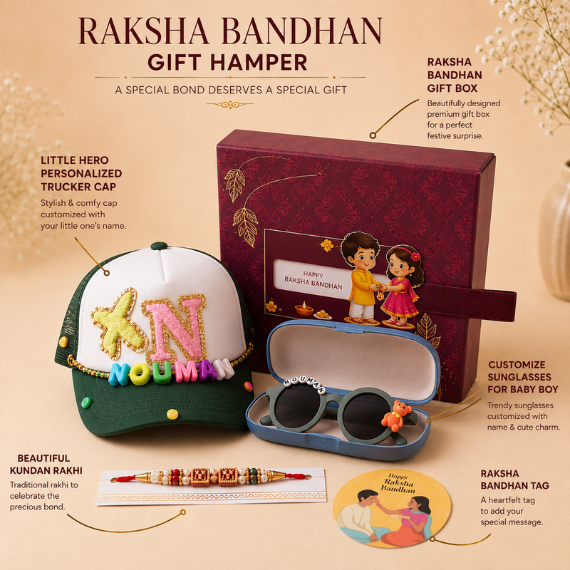 Customized Raksha Bandhan Gift Hamper For Brother