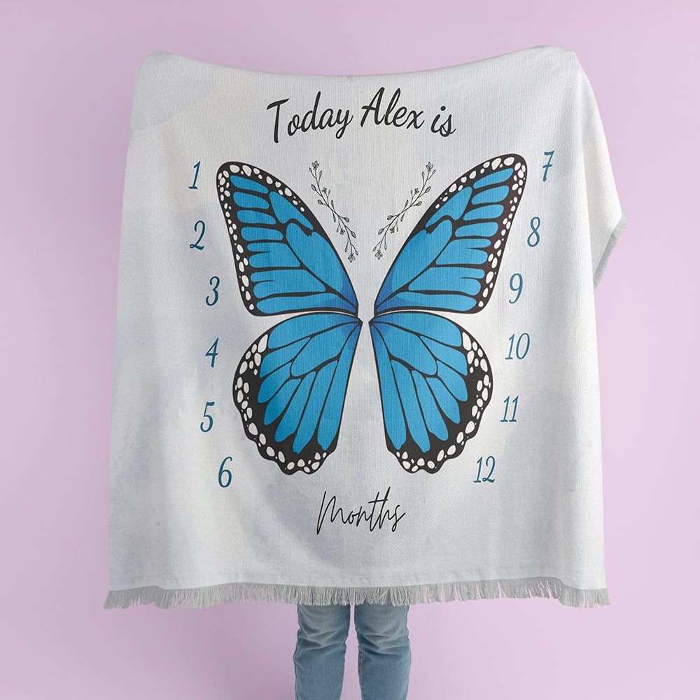 Butterfly Baby Blanket Bracelet