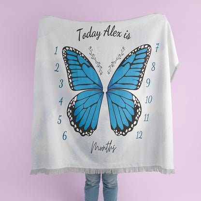 Butterfly Baby Blanket Bracelet
