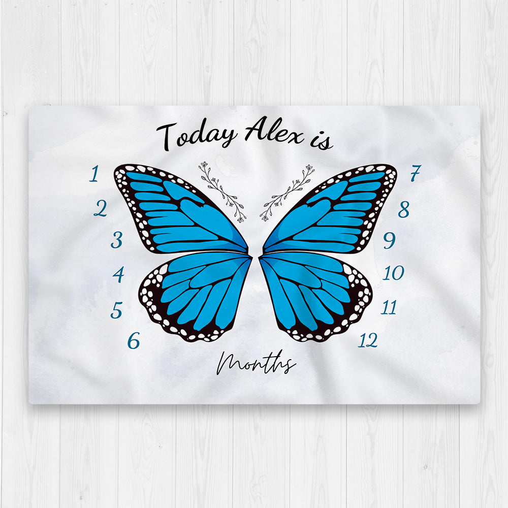 Butterfly Baby Blanket Bracelet