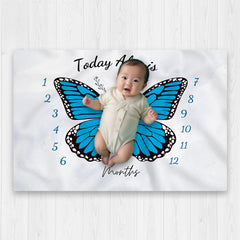 Butterfly Baby Blanket Bracelet