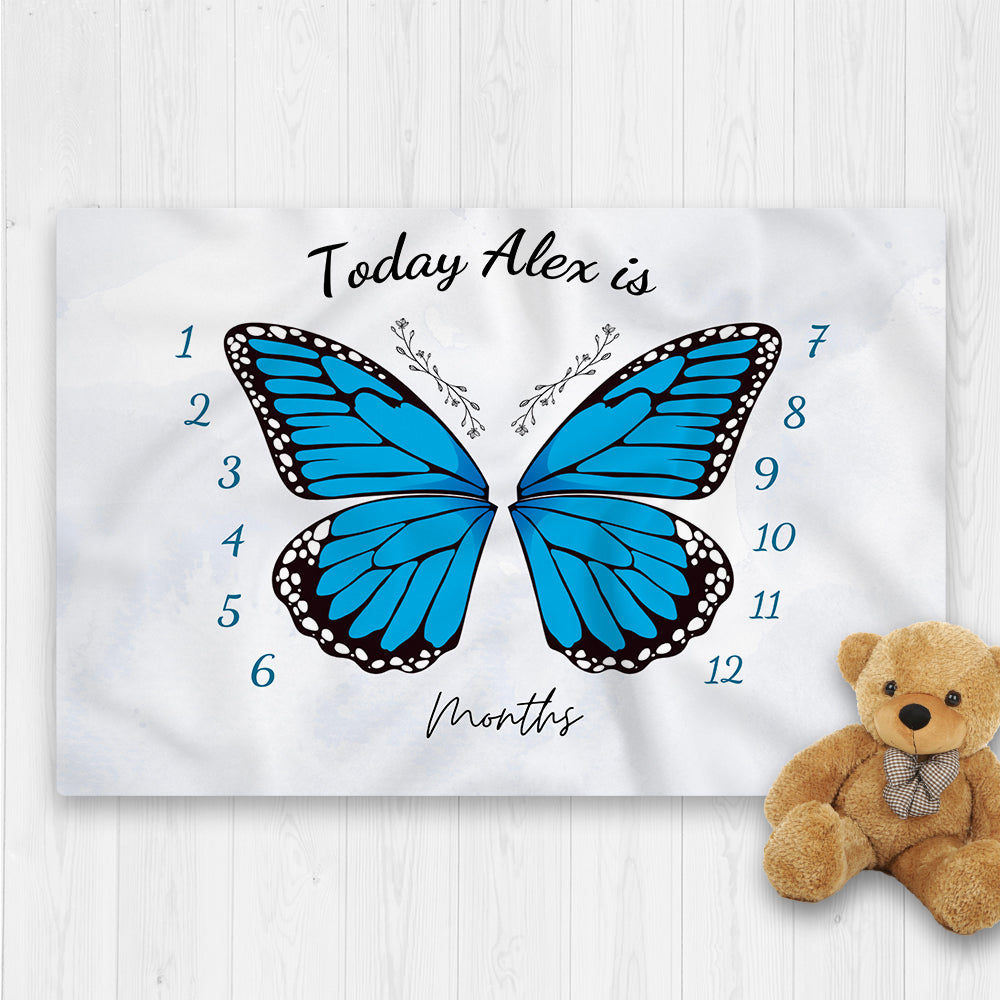 Butterfly Baby Blanket Bracelet