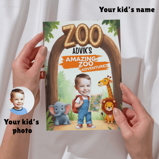Personalized Kids' Book – Amazing Zoo Adventure