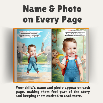 Personalized Kids' Book – Amazing Zoo Adventure