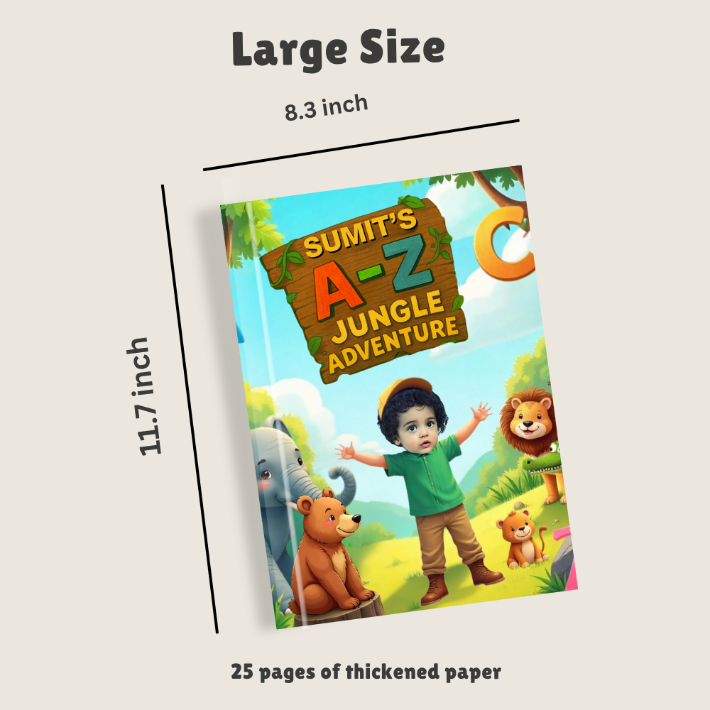 My First ABCs Adventure – Personalised Children’s Alphabet Book