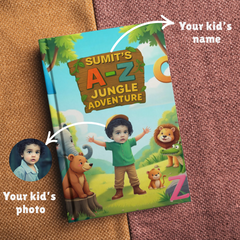 My First ABCs Adventure – Personalised Children’s Alphabet Book