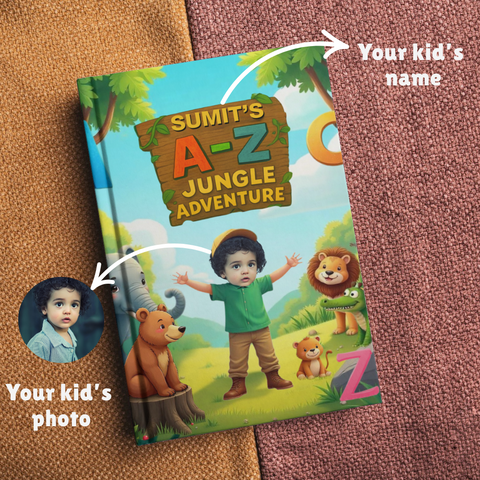 My First ABCs Adventure – Personalised Children’s Alphabet Book