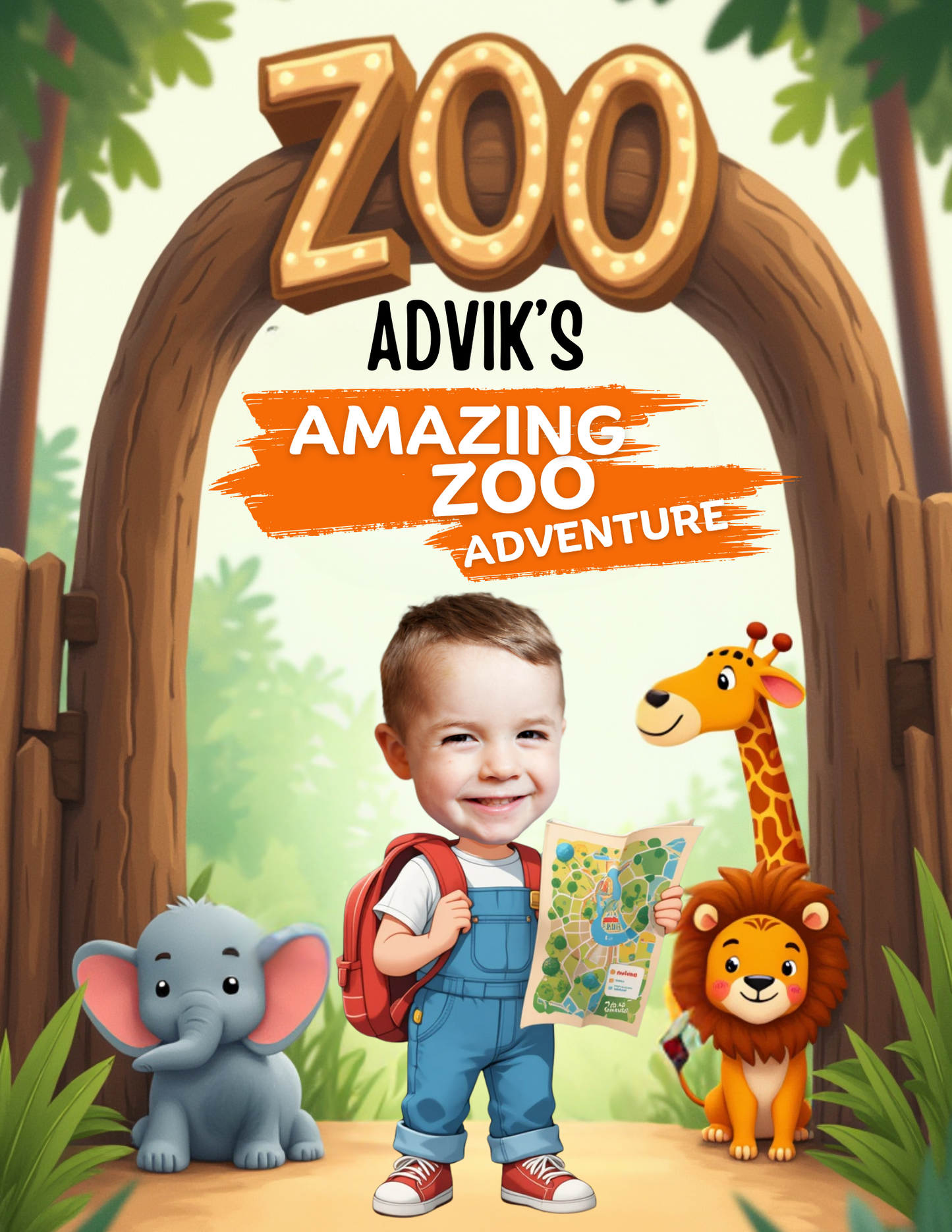Personalized Kids' Book – Amazing Zoo Adventure