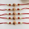 Royal Kundan Rakhi Collection ( Set of 5 )