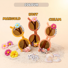 Glitter Mermaid Personalized Kids Sunglasses