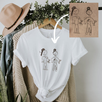 Personalized Kids' Drawing Tshirt