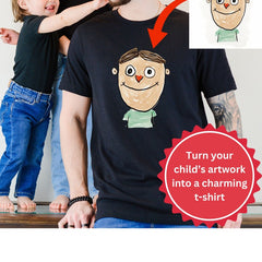 Personalized Kids' Drawing Tshirt