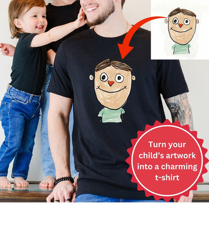 Personalized Kids' Drawing Tshirt