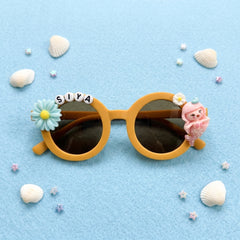 Glitter Mermaid Personalized Kids Sunglasses