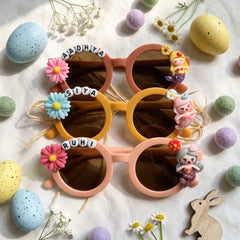 Glitter Mermaid Personalized Kids Sunglasses