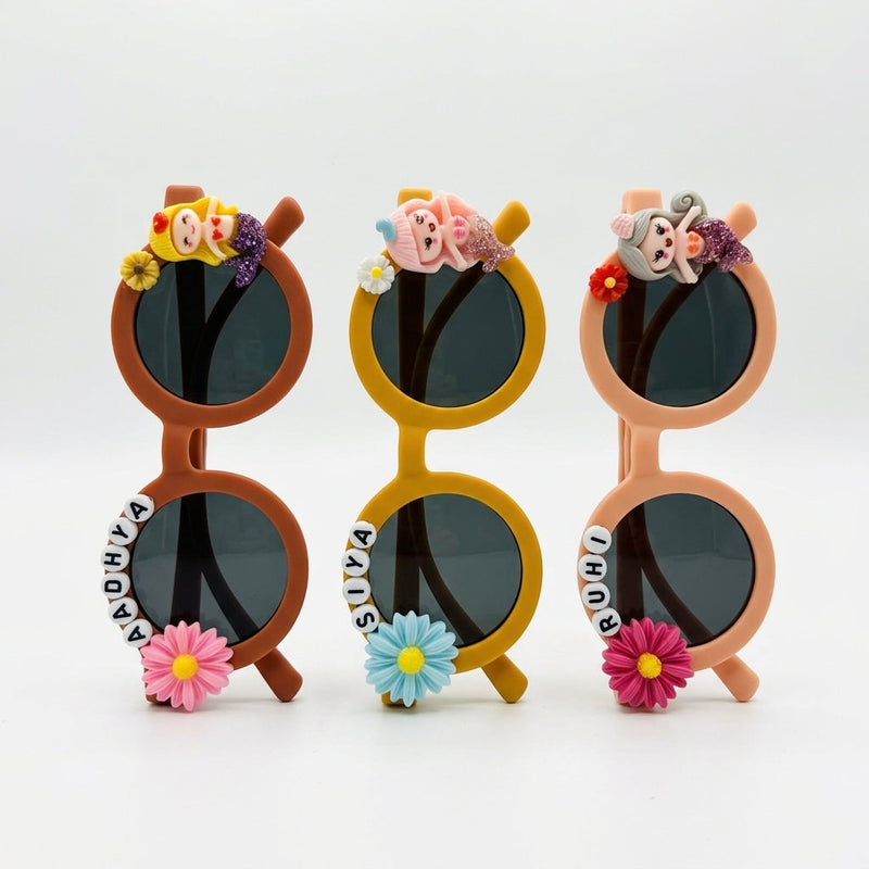 Glitter Mermaid Personalized Kids Sunglasses