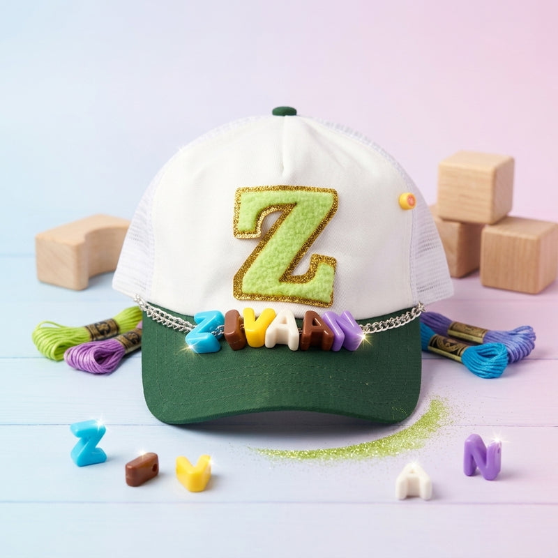Little Hero Personalized Trucker Cap
