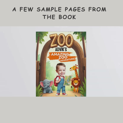 Personalized Kids' Book – Amazing Zoo Adventure