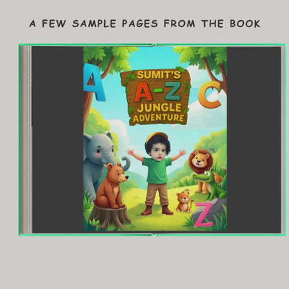 My First ABCs Adventure – Personalised Children’s Alphabet Book