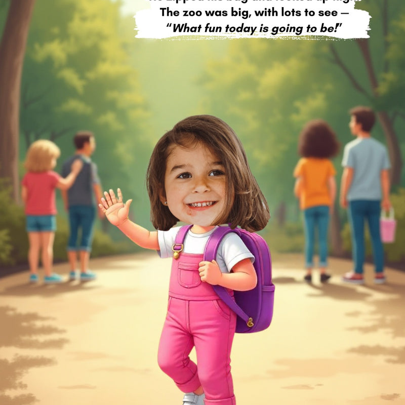 Personalized Kids' Book – Amazing Zoo Adventure