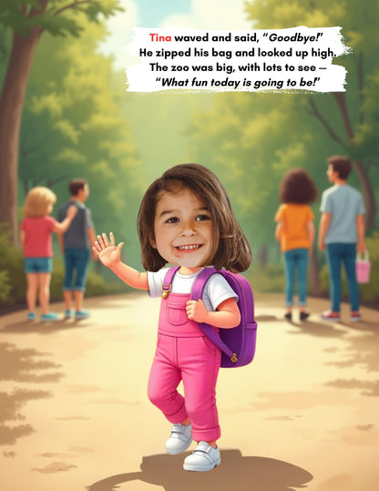 Personalized Kids' Book – Amazing Zoo Adventure