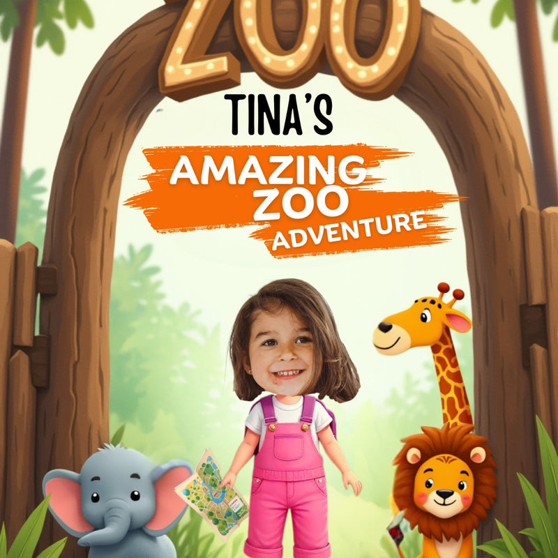 Personalized Kids' Book – Amazing Zoo Adventure