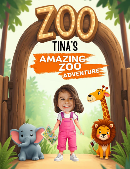 Personalized Kids' Book – Amazing Zoo Adventure