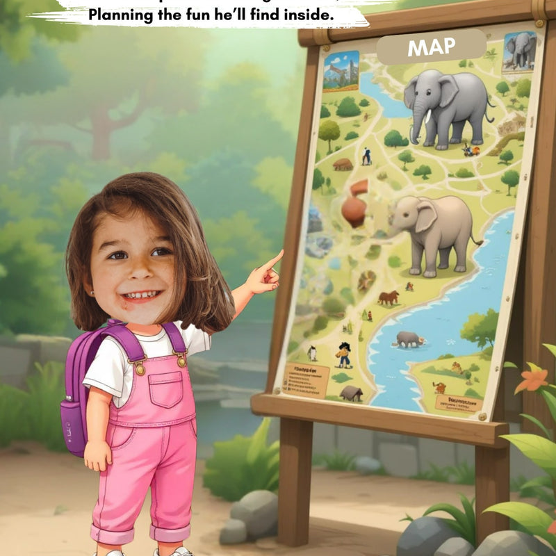Personalized Kids' Book – Amazing Zoo Adventure