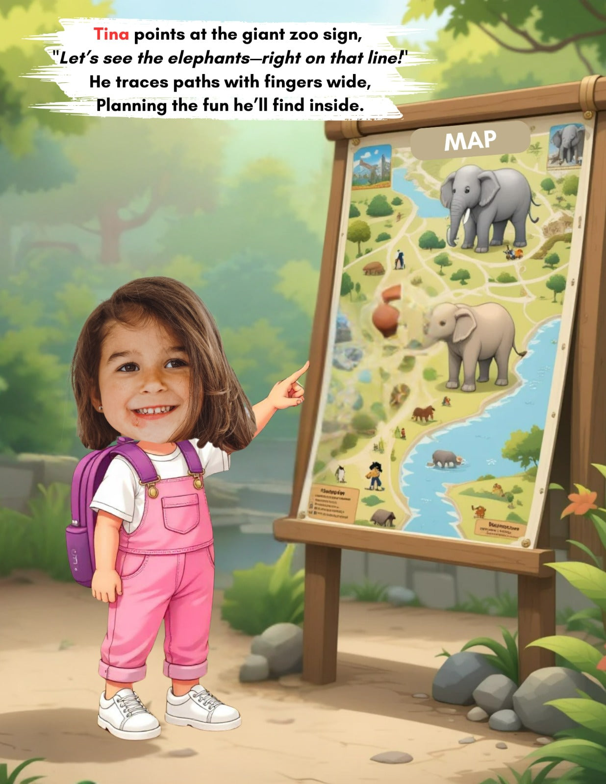 Personalized Kids' Book – Amazing Zoo Adventure